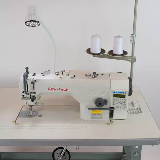 New-Tech GC-9000-D4 Sewing Machine With Table and Servo Motor