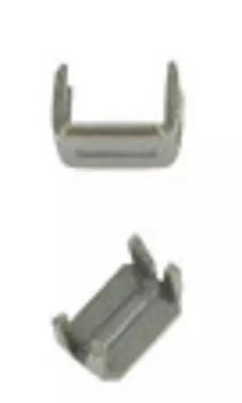 25/50/100 Set of Gunmetal Zipper Stops, 5 Zipper Stop, Zipper Top & Bottom  Stop Set, Zipper Stopers 