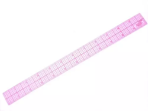 CL Ruler 15cm Pink