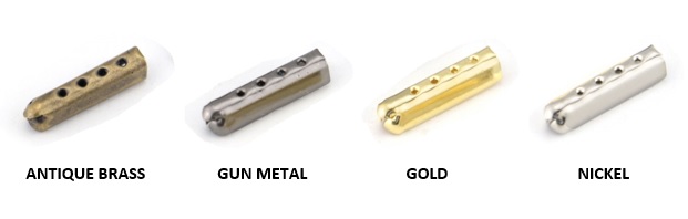 Metal Aglet Barb End Gold 3*25mm (10 pk)