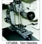 Consew 14TU858 Portable Portable Coverstitch Industrial Sewing Machine With Table and Servo Motor