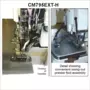 Consew CM795EXT-H 2 Needle 5 Thread High Speed Overlock Industrial Sewing Machine With Table and Servo Motor