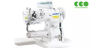 JUKI LS-1340 Series Cylinder Bed 1 Needle Lockstitch Industrial Sewing Machine with Table and Motor