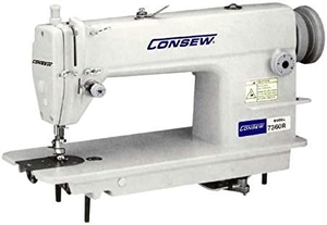 Consew 7360R-1 Ultra High Speed Single Needle Drop Feed Lockstitch Machine with Automatic Lubrication, Reverse Feed, Japanese Components