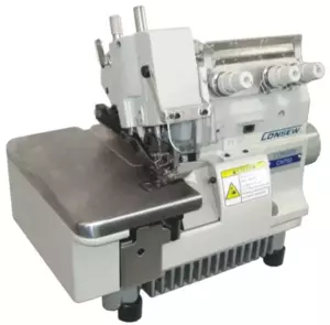 Consew CM793 Single Needle 3 Thread High Speed Overlock Industrial Sewing Machine With Table and Servo Motor