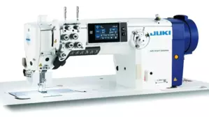 JUKI LU-2810V-7 walking foot machine with an electric under-trimer