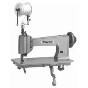 Consew 104-3T Oramental Embroidery Stiching And Initiating  Industrial Sewing Machine With Table and Servo Motor