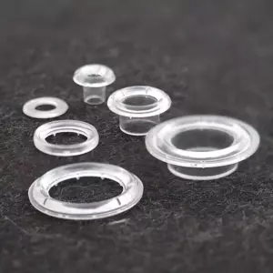 eyelets with LONGER SHANK size #00 NICKEL PLATED