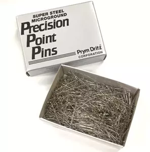 Steel Dressmaker T-Pins - 1/8 Lb. Bag (T Pin #32, 2 Long)
