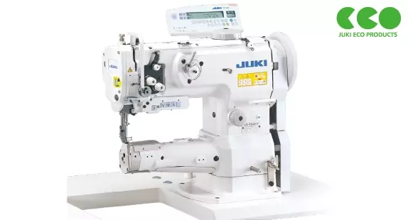 JUKI LS-1340 Series Cylinder Bed 1 Needle Lockstitch Industrial Sewing Machine with Table and Motor