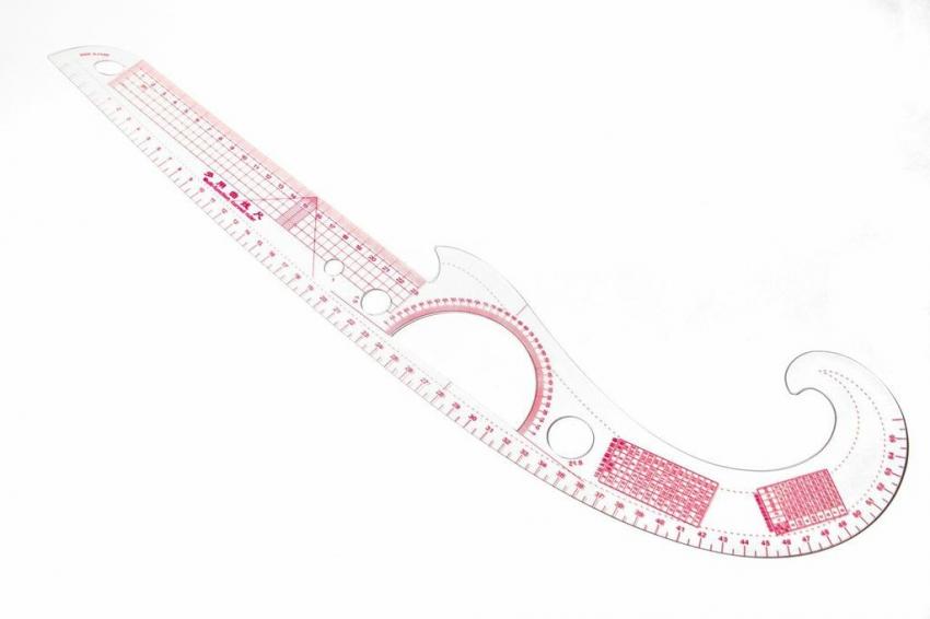 Multi-Function Curved Ruler (Metric) | GoldStar Tool