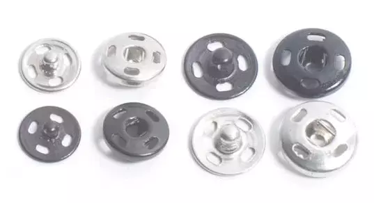 Sew-on Metal Snap Buttons 