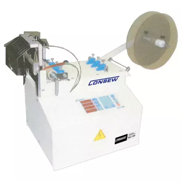 ​Consew SEC-100H/C Hot/ Cold Knife Combination Strip Cutter With Table and Servo Motor