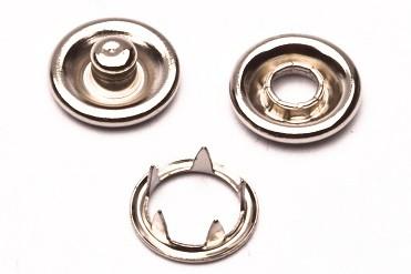 Metal Open Ring Prong Ring Snaps - Snaps | GoldStar Tool