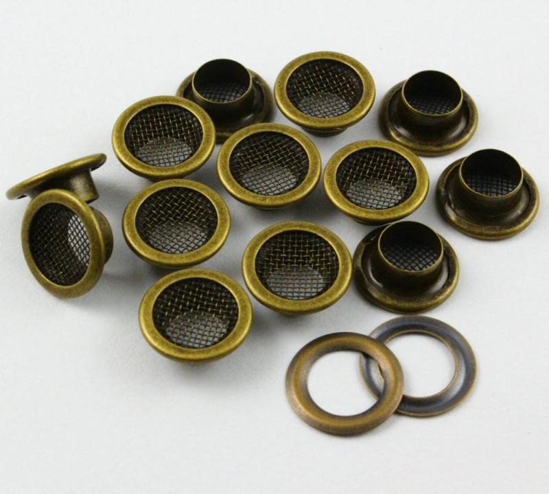 mesh eyelets