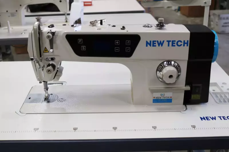 Speedway SW8700 High-Speed Single Needle Straight Lockstitch Industrial Sewing  Machine with Table and Servo Motor - Jacksew