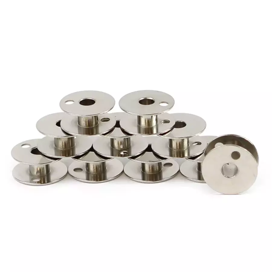 10 Pcs Steel Sewing Machine Bobbins #203470 For Singer Brother