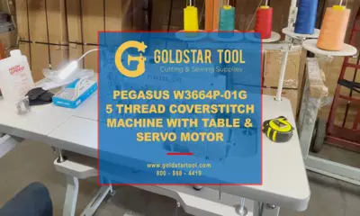 Product Showcase - Pegasus W3664P-01G​ Industrial Sewing Machine