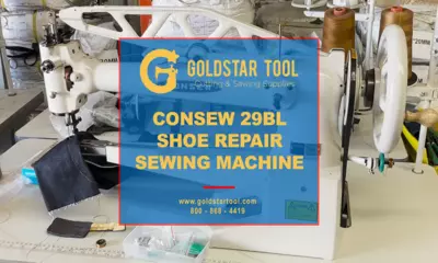 Product Showcase - Consew 29BL Shoe Repair Sewing Machine - Goldstartool.com